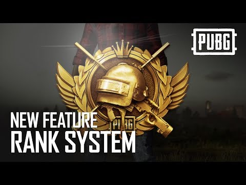 PUBG - New Feature - Rank System
