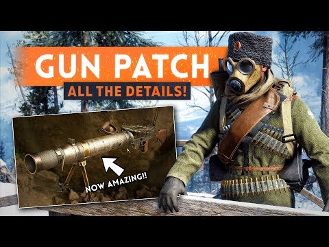 ► HUGE WEAPON BALANCE UPDATE! Patch Notes + All Changes - Battlefield 1 (LMGs Are Now AWESOME!)