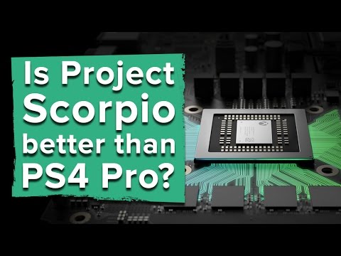 Is Project Scorpio better than the PS4 Pro?