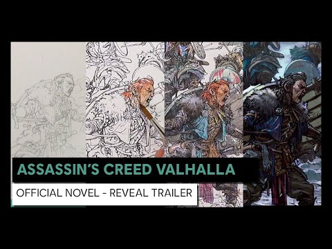 Reveal trailer for the cover of the official novel Assassin&#039;s Creed Valhalla