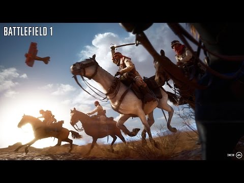 Battlefield 1: Cavalry (Horses!) Gameplay on New Desert Map (PS4/Xbox One/PC 1080p/60 FPS)