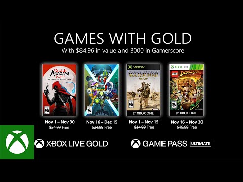 Xbox - November 2020 Games with Gold