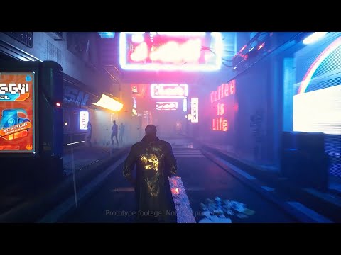 Vigilancer 2099 - Cyberpunk Teaser Gameplay ue4