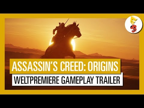 Assassin&#039;s Creed Origins: E3 2017 Weltpremiere Gameplay Trailer - AUT