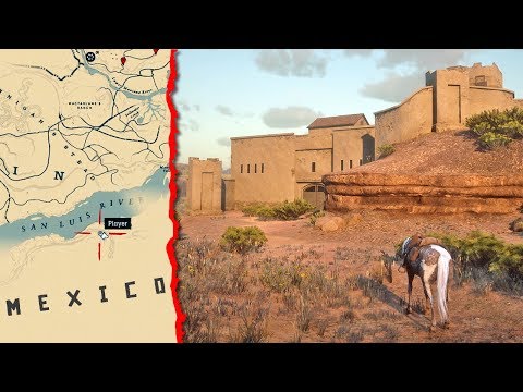 How to Get to MEXICO in Red Dead Redemption 2 (RDR2 SECRET Map)