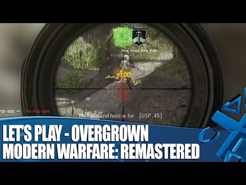 Call Of Duty Modern Warfare: Remastered - New PS4 Gameplay on Overgrown