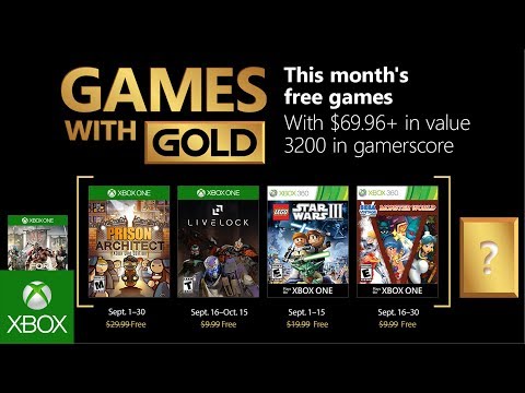 Xbox - September 2018 Games with Gold
