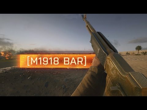 ► THE M1918 BAR! - Battlefield 1 (Exclusive Gameplay)