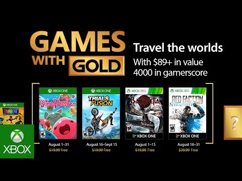 Xbox - August 2017 Games with Gold