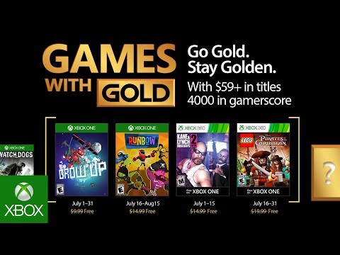 Xbox - July 2017 Games with Gold