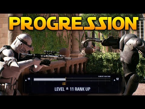 PROGRESSION SYSTEM - Star Wars Battlefront 2 (Levels, Star Cards etc)