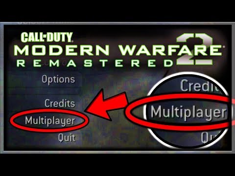 (FALSE MISINTERPRETTED INFO) Modern Warfare 2 Remastered Multiplayer Crossplay! COD MW2 Remastered