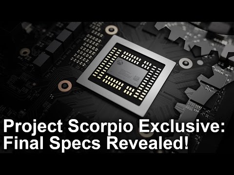 Xbox One X/ Project Scorpio Exclusive: Final Specs Revealed!