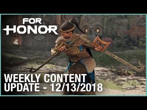 For Honor: Week 12/13/2018 | Weekly Content Update | Ubisoft [NA]