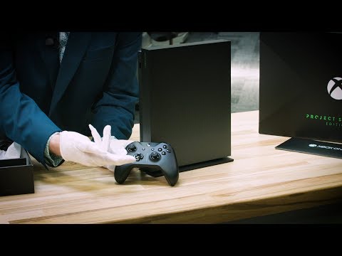 Unboxing the Xbox One X Project Scorpio Edition