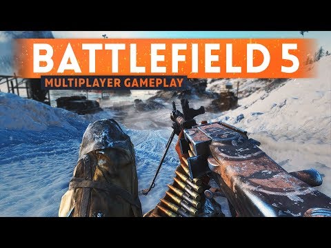 BATTLEFIELD 5 MULTIPLAYER GAMEPLAY - Fortifications &amp; Destruction