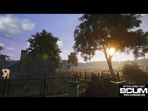 SCUM - Headbanging into the sunset time lapse [Pre Alpha]
