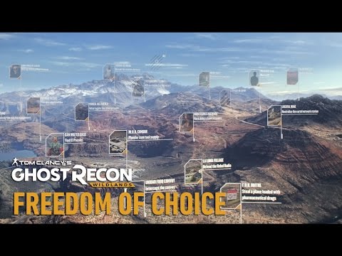 Tom Clancy’s Ghost Recon Wildlands: Ghost Intel: Freedom of Choice