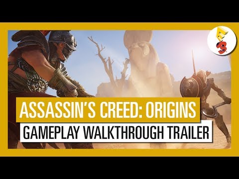 Assassin&#039;s Creed Origins: E3 2017 Gameplay Walkthrough Trailer - AUT