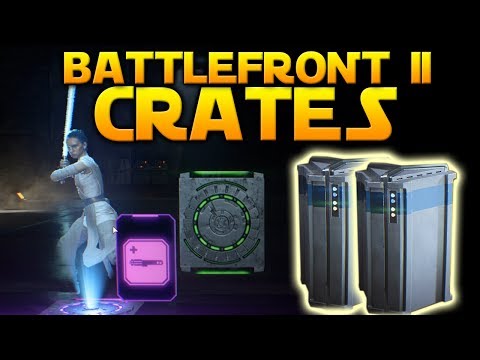 CRATE UNBOXING FIRST LOOK - Star Wars Battlefront 2 (Crate Overview)