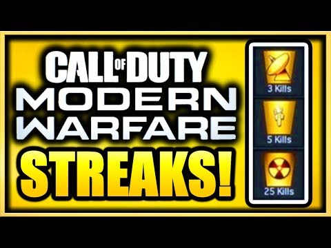 Modern Warfare Multiplayer All Killstreaks Leaked! (Call of Duty Modern Warfare Killstreaks List)