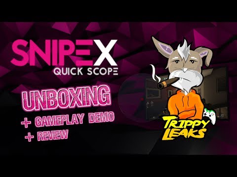 SNIPEX - UNBOXING &amp; GAMEPLAY DEMO