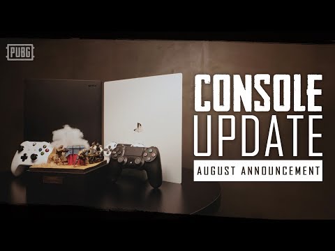 PUBG Console Update - August Announcement