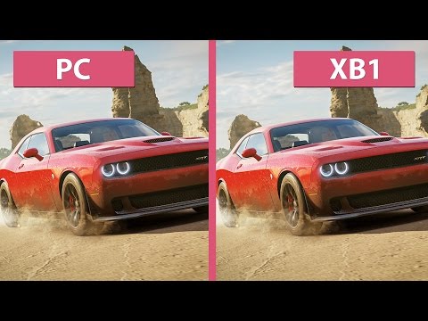 Forza Horizon 3 – PC vs. Xbox One Graphics Comparison