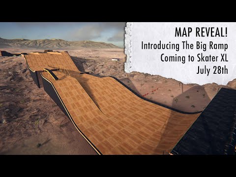 Skater XL - Introducing The Big Ramp 🤯 Coming July 28th, 2020