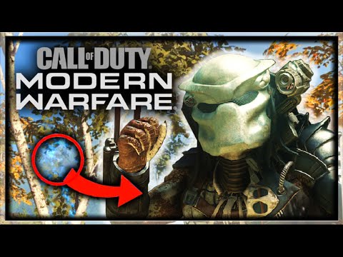 Modern Warfare &quot;PREDATOR&quot; Easter Egg Found! (Call of Duty Modern Warfare Predator Movie Easter Egg)