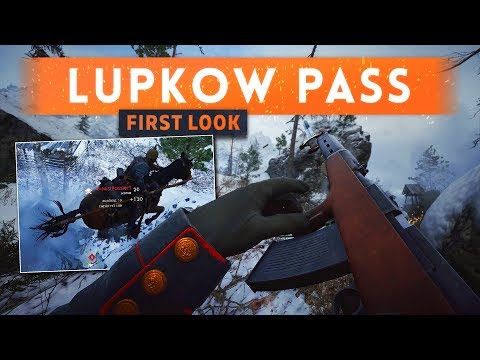 ► LUPKOW PASS GAMEPLAY FIRST LOOK! - Battlefield 1 In The Name Of The Tsar DLC
