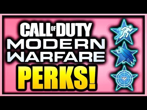 Modern Warfare Multiplayer ALL Perks, Field Upgrades &amp; Equipment Leaked (Modern Warfare Leaked Info)