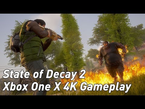 State of Decay 2 Gameplay - 4K Xbox One X Footage