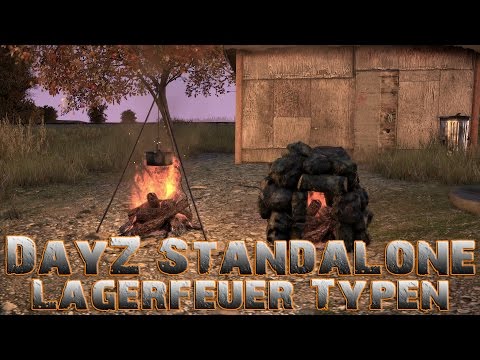 DayZ Standalone Review - Lagerfeuer Typen (Fireplace types) [Deutsch] [HD+]