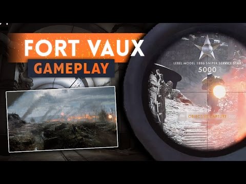 ► FORT DE VAUX FIRST LOOK! - Battlefield 1 They Shall Not Pass DLC Gameplay
