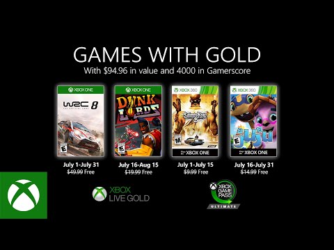 Xbox - July 2020 Games with Gold