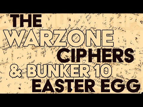 Warzone Ciphers &amp; Bunker 10 Missile - NEW EASTER EGG in Season 4 Modern Warfare - In Progress Guide
