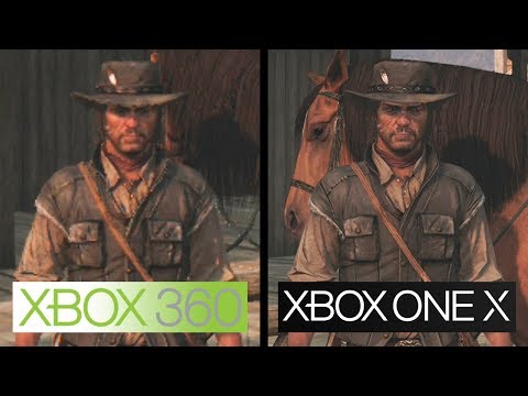 Red Dead Redemption | Xbox One X vs Xbox 360 | 4K Graphics Comparison
