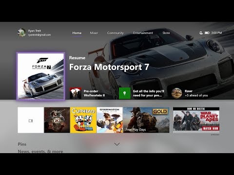 Xbox Update, October 2017
