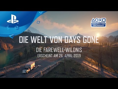 Days Gone - Die Welt von Days Gone #1: Die Farewell-Wildnis - Trailer [PS4, deutsch]