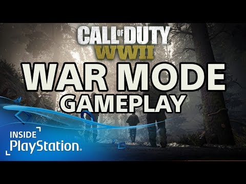 Call of Duty: WWII - Multiplayer Modus &quot;Krieg&quot; 4K Gameplay Weltpremiere [PS4 Pro]