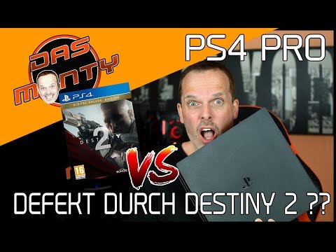 Playstation4Pro defekt durch Destiny2 ? | Lösungen zu den Abstürzen/Freezes der PS4 Pro | DasMonty