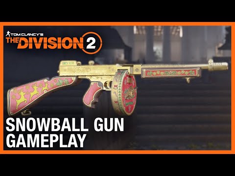 Tom Clancy’s The Division 2: Sleigher Snowball Gun Gameplay | Ubisoft [NA]