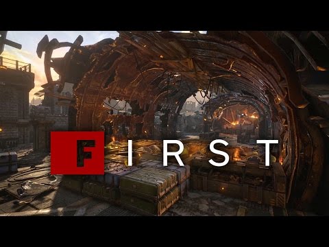 Gears of War 4 &#039;Impact&#039; Multiplayer Map Flythrough – IGN First