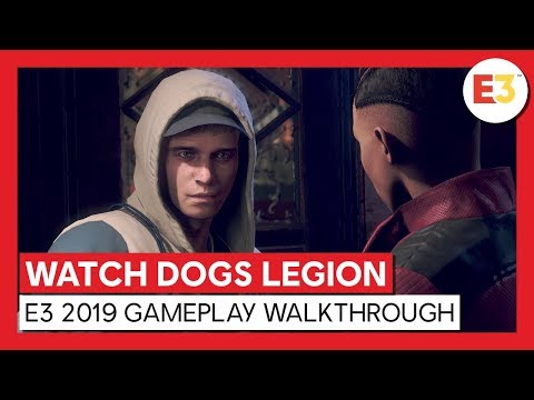 WATCH DOGS LEGION - E3 2019 GAMEPLAY WALKTHROUGH | Ubisoft [DE]