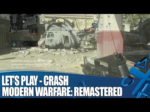 Call Of Duty Modern Warfare: Remastered - New PS4 Gameplay on Crash